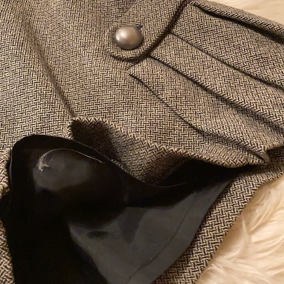 BANANA REPUBLIC WOOL SKIRT SIZE 4 - Picture 4 of 5